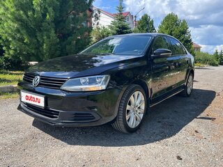 2012 Volkswagen Jetta VI, чёрный, 875000 рублей, вид 1