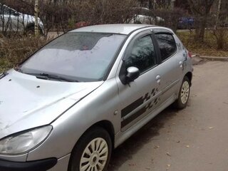 2003 Peugeot 206, серебристый, 160000 рублей, вид 1