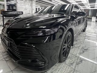 2021 Toyota Camry VIII (XV70) Рестайлинг, чёрный, 3700000 рублей, вид 2