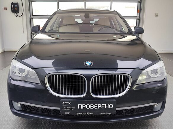 2011 BMW 7 серии 750i xDrive V (F01/F02/F04), чёрный, 1499000 рублей - вид 1
