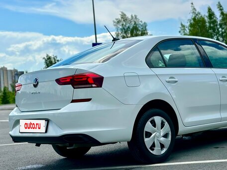 2021 Volkswagen Polo VI, белый, 1575000 рублей, вид 4