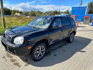 2002 Hyundai Santa Fe I, чёрный, 1100000 рублей, вид 1