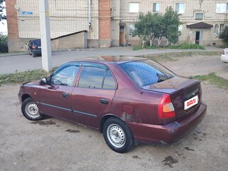 2007 Hyundai Accent ТагАЗ II, пурпурный, 295000 рублей, вид 5