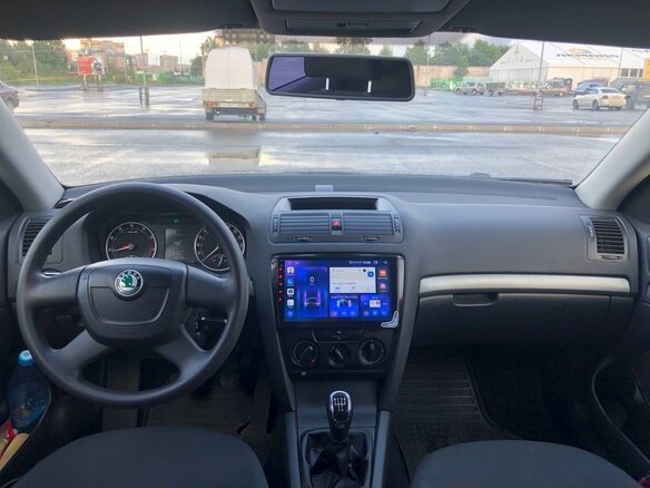 2011 Skoda Octavia II (A5) Рестайлинг, синий, 600000 рублей - вид 6