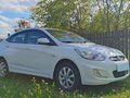 2011 Hyundai Solaris I, белый, 720000 рублей - вид 4