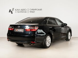 2016 Toyota Camry VII (XV50) Рестайлинг, чёрный, 1950000 рублей, вид 3