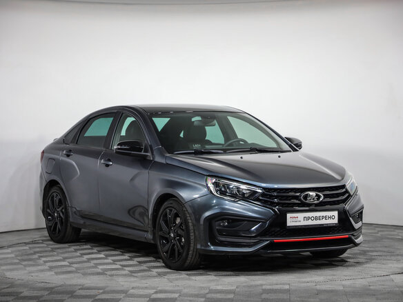 2024 Lada (ВАЗ) Vesta Sportline I Рестайлинг (NG), серый, 1616777 рублей - вид 2