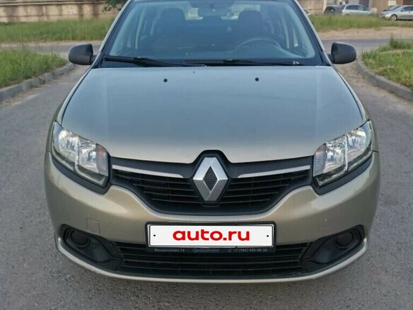 2016 Renault Logan II, бежевый, 450000 рублей - вид 6