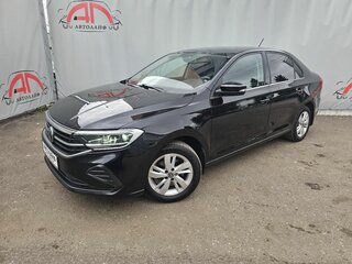2020 Volkswagen Polo VI, чёрный, 1449000 рублей, вид 2