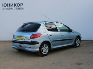 2004 Peugeot 206, голубой, 249000 рублей, вид 5