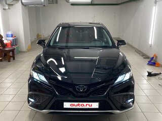 2021 Toyota Camry US Market VIII (XV70) Рестайлинг, чёрный, 2950000 рублей, вид 4