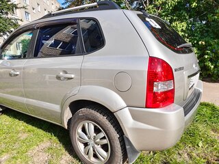 2008 Hyundai Tucson I, серебристый, 680000 рублей, вид 2