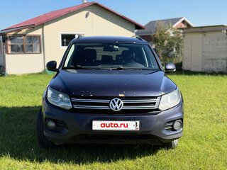 2011 Volkswagen Tiguan I Рестайлинг, синий, 815000 рублей, вид 3