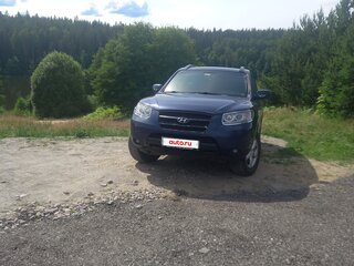 2007 Hyundai Santa Fe II, синий, 1000000 рублей, вид 2