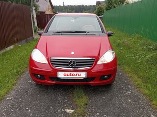 2007 Mercedes-Benz A-Класс 150 II (W169), красный, 425000 рублей, вид 2