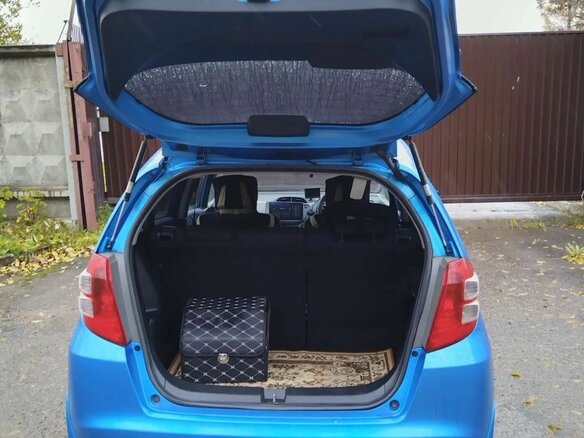 2010 Honda Fit II, синий, 670000 рублей - вид 11