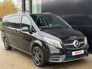 2020 Mercedes-Benz V-Класс Long 220 d длинный III (W447) Рестайлинг, чёрный, 4950000 рублей, вид 2