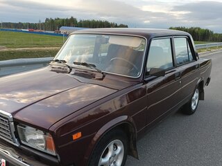 2011 Lada (ВАЗ) 2107, пурпурный, 310000 рублей, вид 2