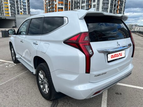 2020 Mitsubishi Pajero Sport III Рестайлинг, белый, вид 4