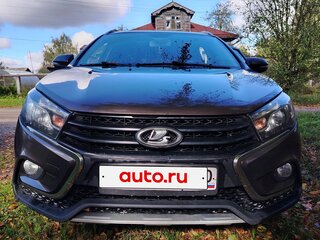 2020 Lada (ВАЗ) Vesta SW Cross I, коричневый, 1120000 рублей, вид 3