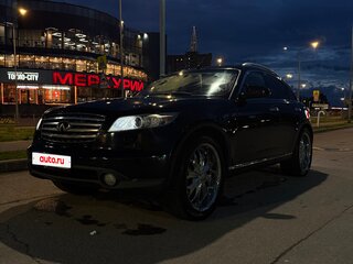 2007 Infiniti FX45 I (S50) Рестайлинг, чёрный, 1650000 рублей, вид 2