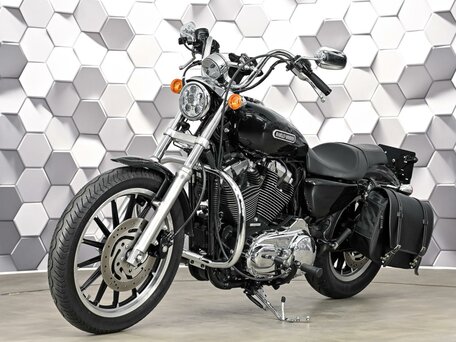 2007 Harley-Davidson Sportster 1200, чёрный, 727000 рублей, вид 2