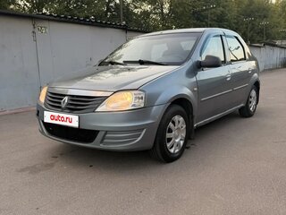 2011 Renault Logan I Рестайлинг, синий, 240000 рублей, вид 1
