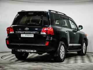 2013 Toyota Land Cruiser 200 Series Рестайлинг 1, чёрный, 2586000 рублей, вид 5