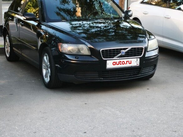 2006 Volvo S40 II, чёрный, 550000 рублей - вид 1