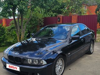 2001 BMW 5 серии 525i IV (E39) Рестайлинг, синий, 780000 рублей, вид 1