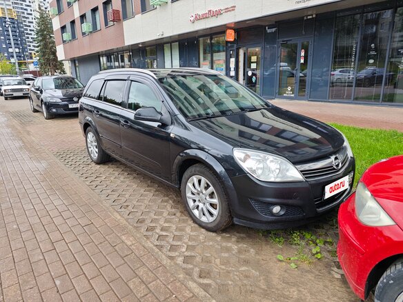 2012 Opel Astra H Рестайлинг, чёрный