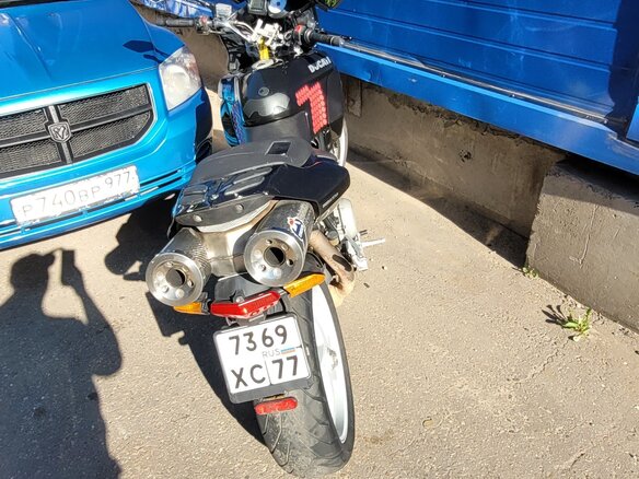 2004 Ducati Multistrada 1000, чёрный, 305000 рублей - вид 8