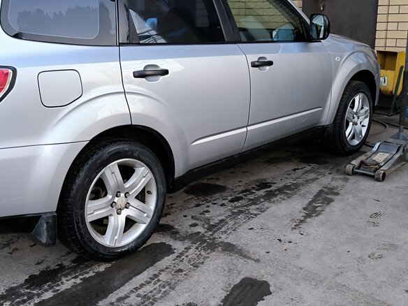 2008 Subaru Forester III, серый, 1150000 рублей - вид 6