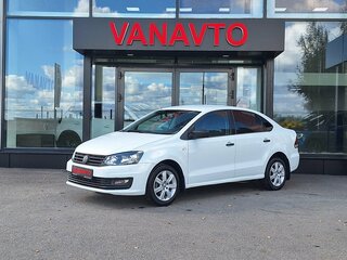 2019 Volkswagen Polo V Рестайлинг, белый, 990000 рублей, вид 1