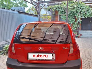 2008 Hyundai Getz I Рестайлинг, красный, 470000 рублей, вид 4