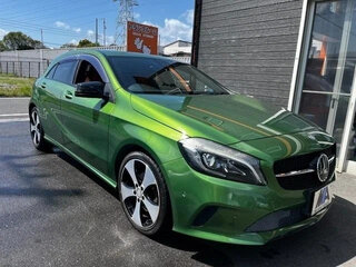 2016 Mercedes-Benz A-Класс 180 III (W176) Рестайлинг, зелёный, 1290222 рублей, вид 4