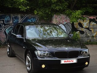 2006 BMW 7 серии 750i IV (E65/E66) Рестайлинг, синий, 1300000 рублей, вид 2