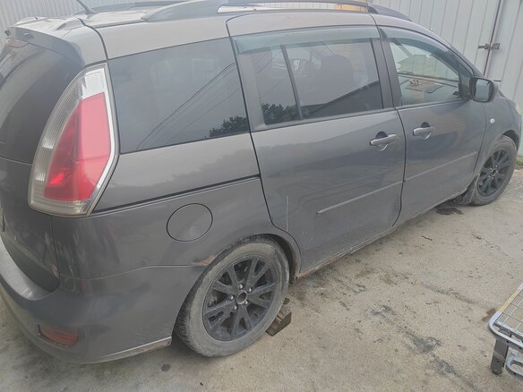 2008 Mazda 5 I (CR) Рестайлинг, серый, 430000 рублей - вид 4