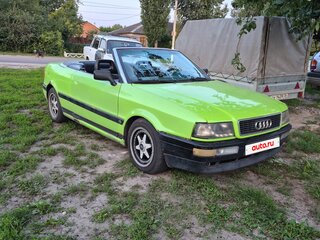1992 Audi Cabriolet, зелёный, 700000 рублей, вид 4