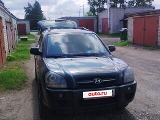 2006 Hyundai Tucson I, зелёный, 655000 рублей, вид 1