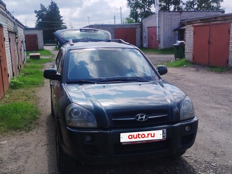 2006 Hyundai Tucson I, зелёный, 670000 рублей, вид 1