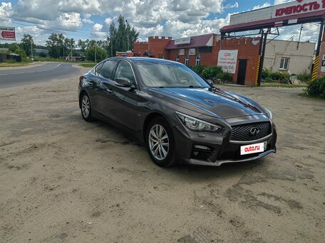 2015 Infiniti Q50 I, коричневый, 1500000 рублей, вид 4