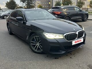 2020 BMW 5 серии 523d VII (G30/G31/G38) Рестайлинг, синий, 3700000 рублей, вид 2