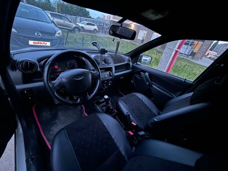 2013 Lada (ВАЗ) Granta I, серебристый, 200000 рублей, вид 5