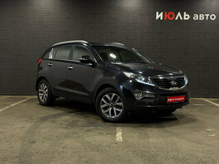 2014 Kia Sportage III Рестайлинг, чёрный, 1600000 рублей, вид 3