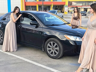 2008 Toyota Camry VI (XV40), чёрный, 900000 рублей, вид 2