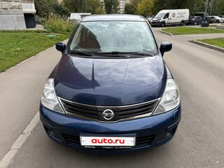 2011 Nissan Tiida I Рестайлинг, синий, 890000 рублей, вид 1