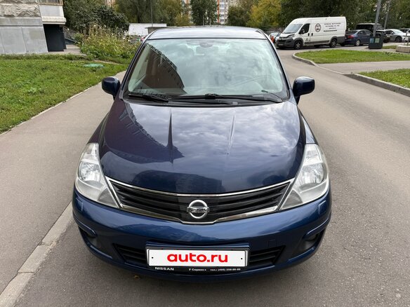2011 Nissan Tiida I Рестайлинг, синий, 890000 рублей