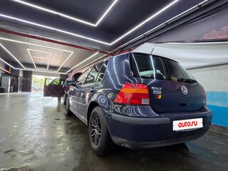 2001 Volkswagen Golf IV, синий, 380000 рублей, вид 4