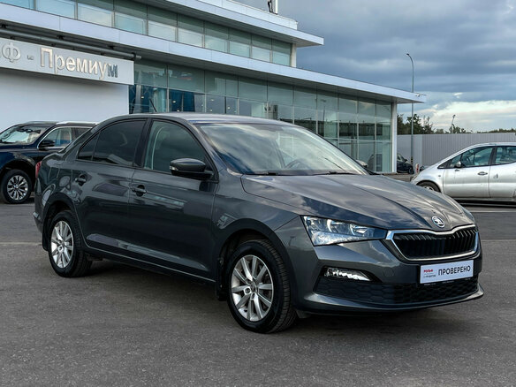 2021 Skoda Rapid II, серый - вид 2
